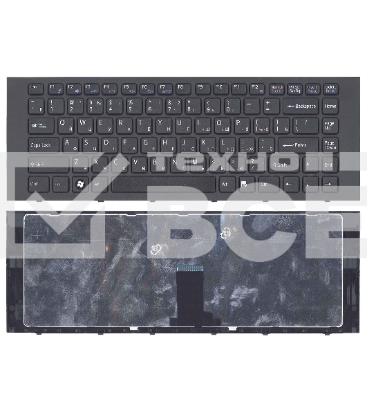Клавиатура для ноутбука Sony Vaio VPC-EG VPC-EK черная
