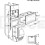 Микроволновая печь AEG MSB2057D-B 20л. 800Вт черный (встраиваемая), фото7
