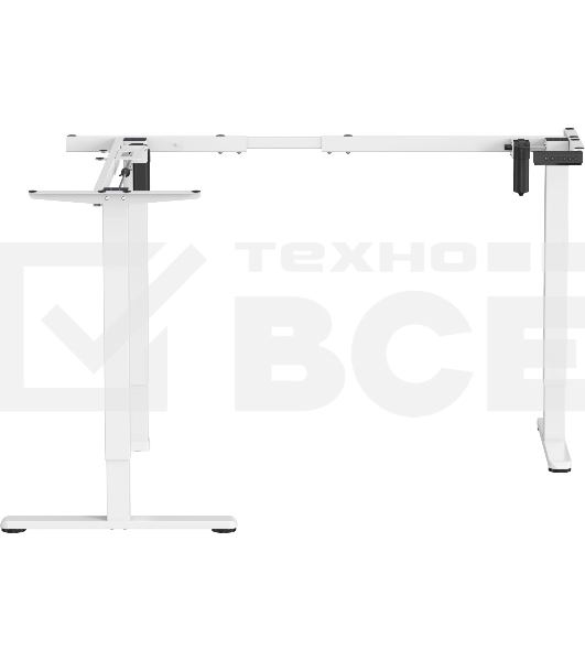 Подстолье Cactus CS-EDXLF-WT каркас белый