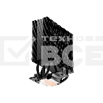 Кулер для процессора PCCooler RT400 Digital BK (230W, 4-pin PWM, LED temp., 152mm, Al/Cu, 4x6mm, 1x120mm, 73.32CFM, 34.9dBA, 2200RPM, S: 1851/1700/1200/115X, AM5/AM4, black), фото8