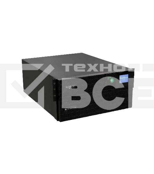 Источник бесперебойного питания Systeme Electriс SRT SRTSE6KRTXLIEC-NC 6000Вт 6000ВА черный