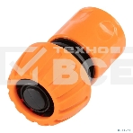 Коннектор для шланга, быстросъемный 3/4' с аквастопом ЧЕТЫРЕ СЕЗОНА, фото 1