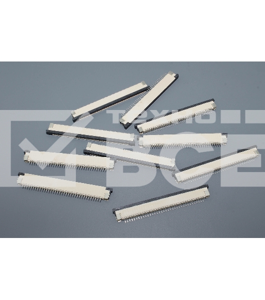 Разъем FPC Half Coverage Bottom Contact 1.0K-BX-36PWB 36 pin высота 2мм шаг 1мм 10 шт