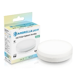 Лампа cветодиодная 530904 LED GX53 9W IC 4000K 175-265V