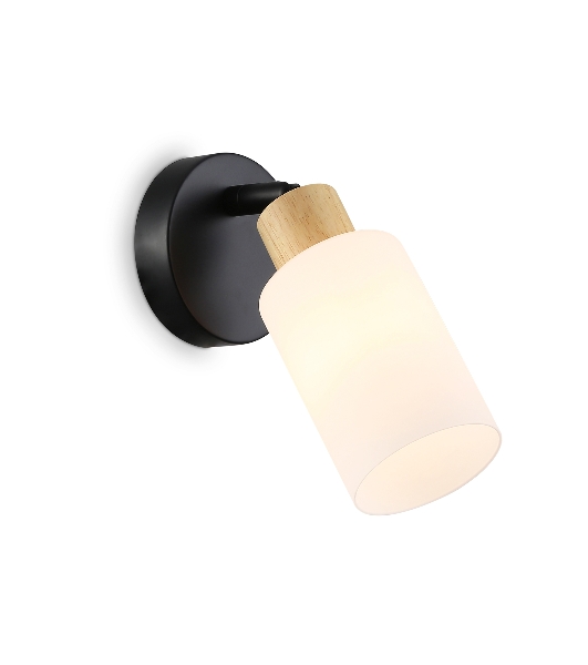 Светильник Ambrella light TR8720 BK/WD черный/дерево E14 max 60W 175*100*160