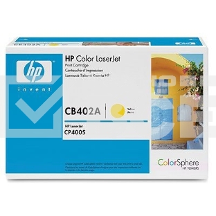Картридж лазерный HP CB402A желтый CP4005