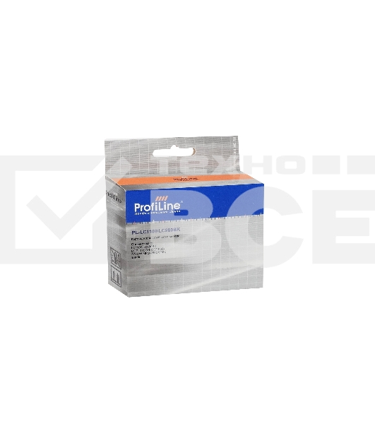 Картридж струйный для принтеров Brother LC1100/LC980BK DCP -145C/165C/195С/375CW MFC-250C/290C/DCP-6690CW Black водн ProfiLine