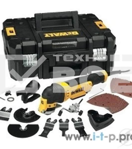 Многофункциональный инструмент DeWalt DWE315KT 300Вт желтый/черный