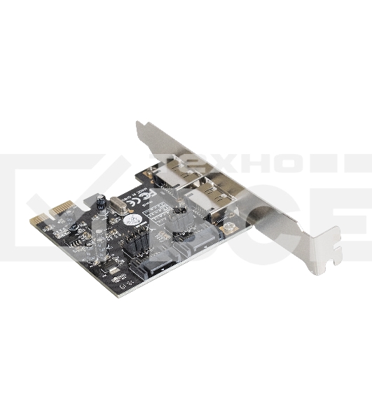 Контроллер ExeGate EXE-501 PCI-E 2.0, SATA3 6Gb/s, 2 int+2 ext (OEM)
