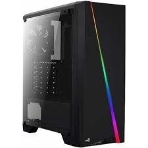 Компьютерный корпус Aerocool/Formula PGS-V Cylon , ATX, без БП, RGB подсветка, окно, картридер, 1x USB 3.0 + 2x USB 2.0, 1х12см вентилятор в комплекте, фото2