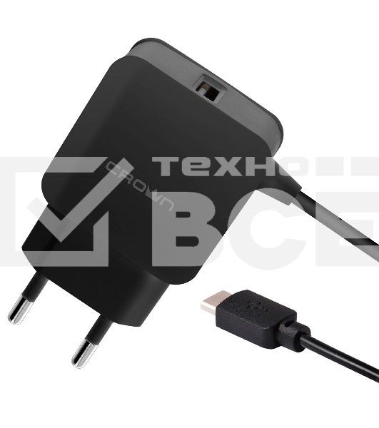 Сетевое зарядное устройство универсальное Crown CMWC-3001 черный