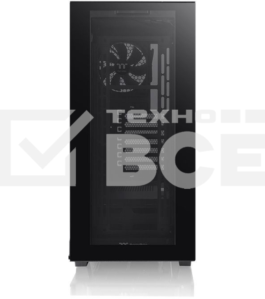 Компьютерный корпус Thermaltake Divider 300 TG черный без БП ATX 2x120mm 2xUSB3.0 1xUSB3.1 audio front door bott PSU
