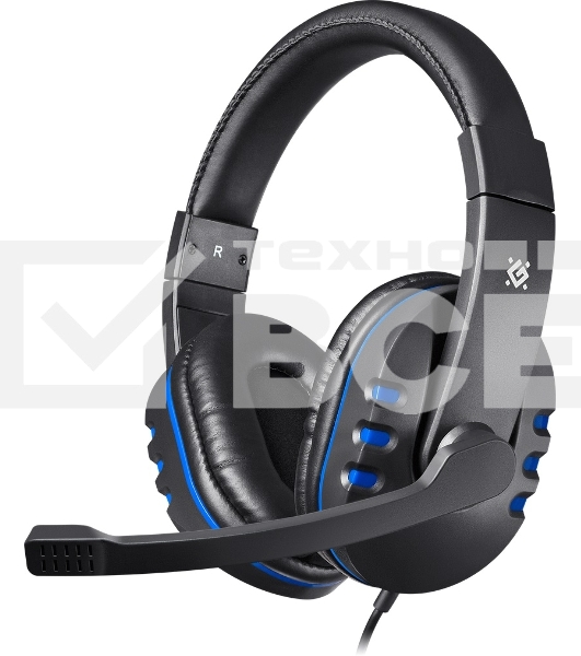 Гарнитура Defender GAMING WARHEAD G-160 BLACK/BLUE