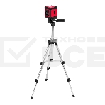 Лазерный уровень XQB RED Pro SET, 10 м, красный луч, батарейки, штатив  MTX, фото3
