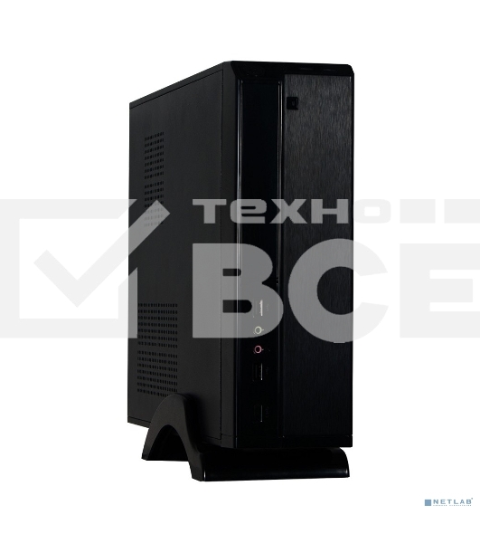 Компьютерный корпус Exegate EX268688RUS Компьютерный корпус MiniITX Exegate MI-207 Black, miniITX/mATX, <M300, 80mm>, 2*USB, Audio