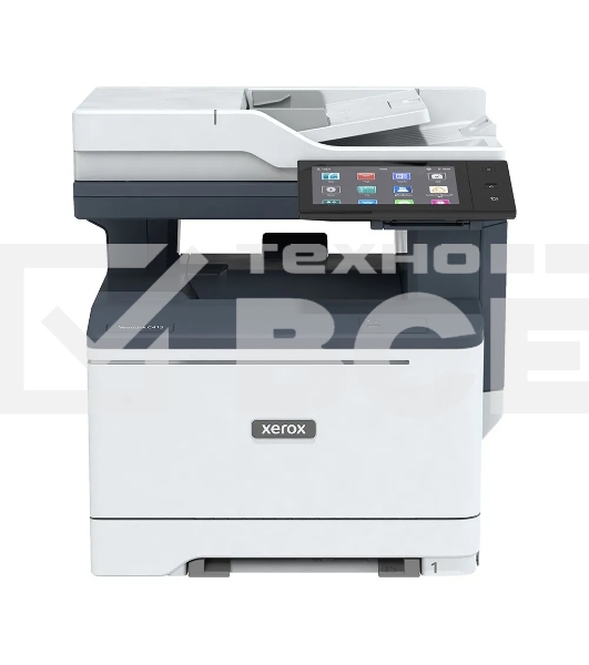 МФУ лазерный Xerox Versalink C415 (C415V_DN), A4, цветной, печ. до 40 стр/мин., скан. до 49 стр/мин. (ч/б) 40 стр/мин. (цвет), 1200 x 1200 dpi (печать) 600x600dpi (скан.), USB, RJ-45, NFC