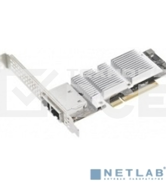 Сетевая карта PEB-10G/57840-2T 10GbE Network Adapter, Dual Port (RJ-45), BCM 57840S, PCI-E Gen3 x8, PXE boot, iSCSI boot