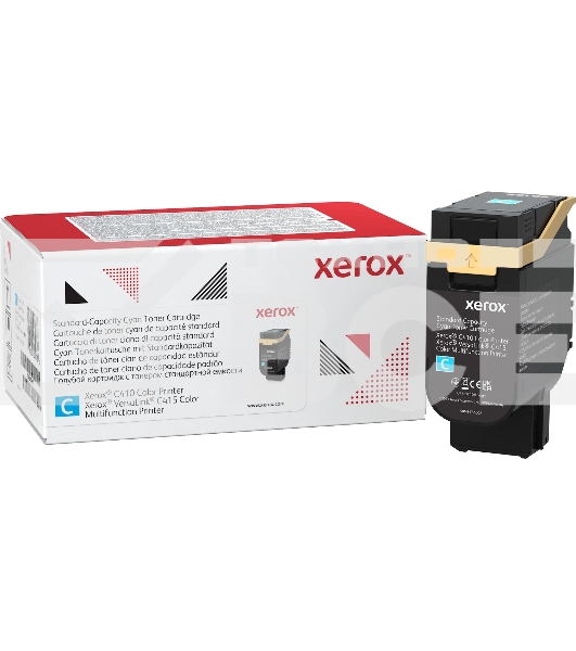 Картридж лазерный стандартный, синий Xerox VLC410/415 (2000 страниц)/Cyan Standard Capacity Toner Cartridge, Xerox VLC410/415 (2,000 Pages)