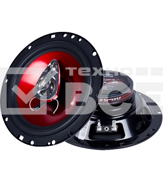 Колонки автомобильные Kicx SP 165, 130Вт, 90дБ, 4Ом, 16.5см, (6 1/2дюйм) (ком.:2кол.)
