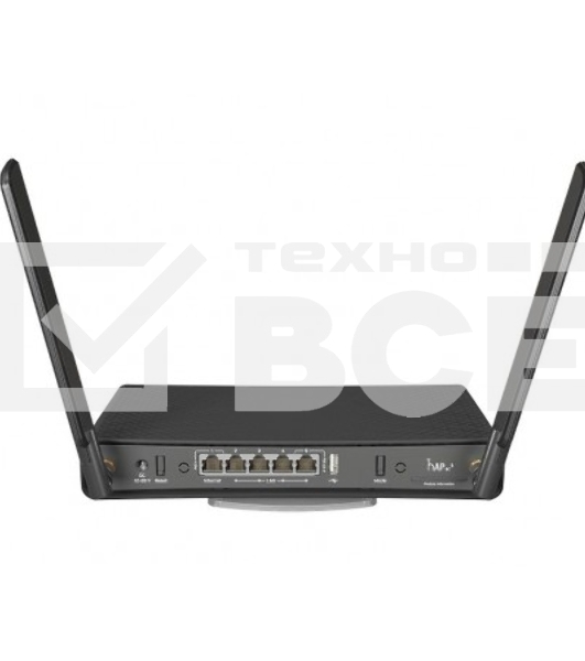 Беспроводной маршрутизатор MikroTik hAP ac3 with 4-core 716 MHz CPU, 256MB RAM, 5 x Gigabit LAN (PoE-out on port#5)