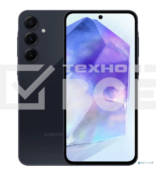 Смартфон Samsung Galaxy A55 5G, 8/128Gb, темно-синий