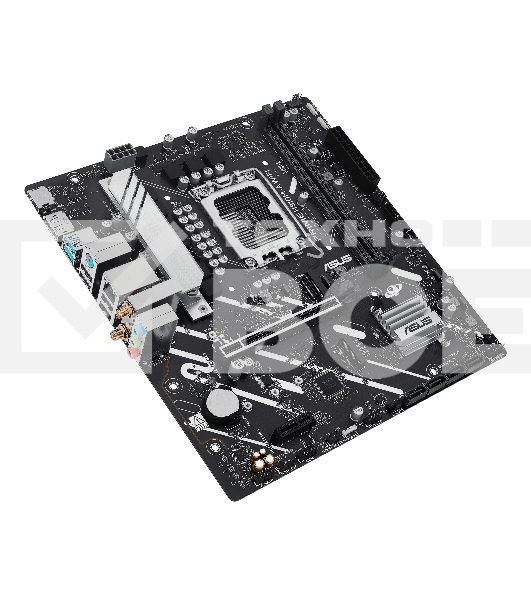 Материнская плата ASUS PRIME H810M-A WIFI, LGA 1851, Intel H810, 2xDDR5, 4xSATA, 2xM.2, 1xPCIe 4.0 x16, 1xPCIe x1, 1xDP, 1xHDMI, 1x1Gb LAN, Wi-Fi, 4xUSB 2.0, 2xUSB 3.2 Gen 2, 3x3.5 мм, 7.1, Micro-ATX
