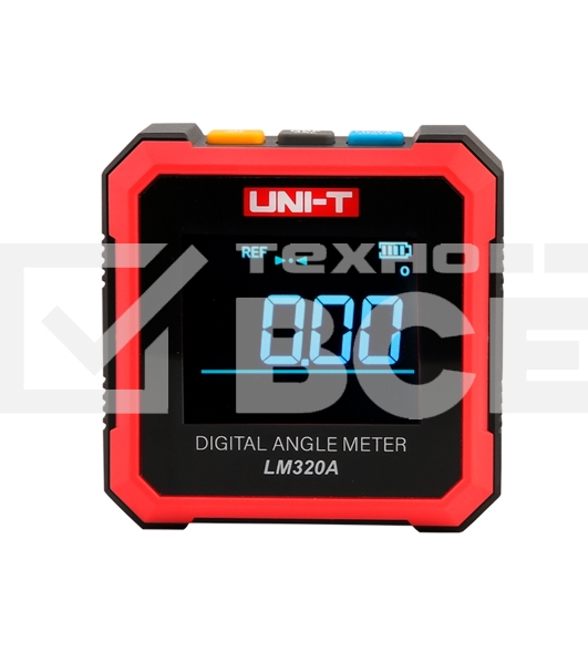 Электронный угломер UNI-T LM320A Диапазон измерения (4×90°); Дисплей(EBTN); Магнитное основание (Двусторонние магниты)