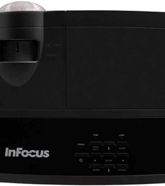 Проектор InFocus IN0026ST DLP, WXGA, 3800 lm, 30 000:1, 0.52:1, 2xHDMI 1.4, VGA in/out, S-Video, 3.5мм in/out, USB-A, RS-232, лампа 15 000ч.(ECO mode), 10W, 27дБ, 2,9 кг, БЕЛЫЙ