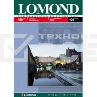 Фотобумага LOMOND Односторонняя Матовая, 160г/м2,A4/25л.