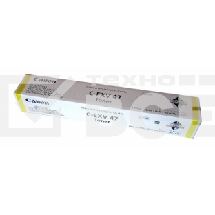 Картридж лазерный Canon C-EXV47Y 8519B002 желтый для iR-ADV С351iF/C350i/C250i