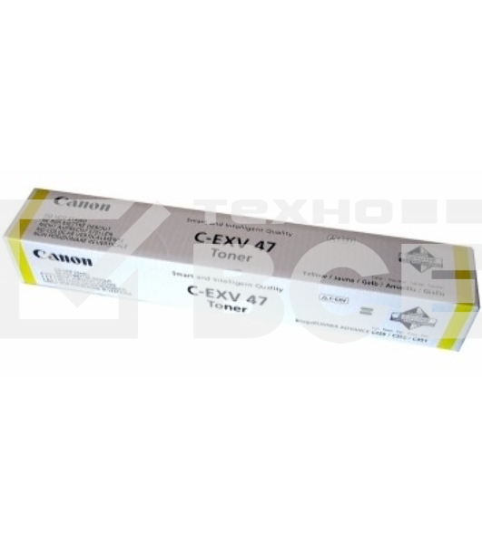 Картридж лазерный Canon C-EXV47Y 8519B002 желтый для iR-ADV С351iF/C350i/C250i