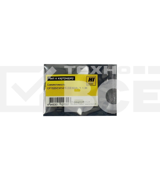 Чип Hi-Black к картриджу HP CLJ CP1525/CM1415 new, Y, 1,3K