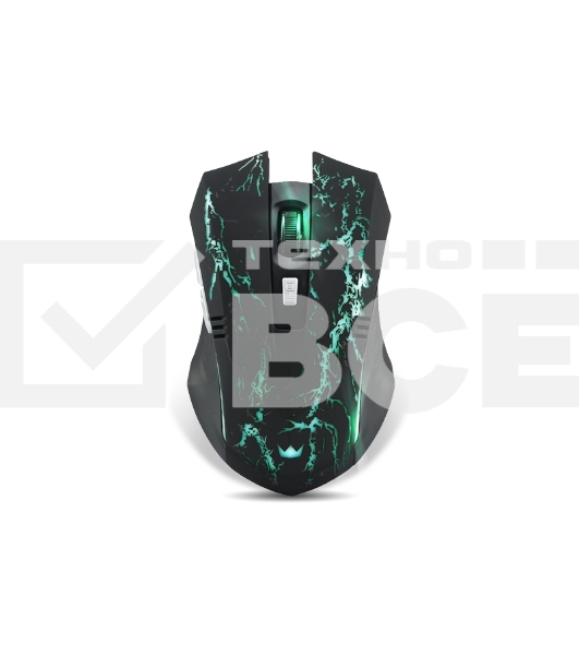 Мышь проводная Crown Gaming CMXG-600 черный, 2200 dpi, USB, кнопки - 6