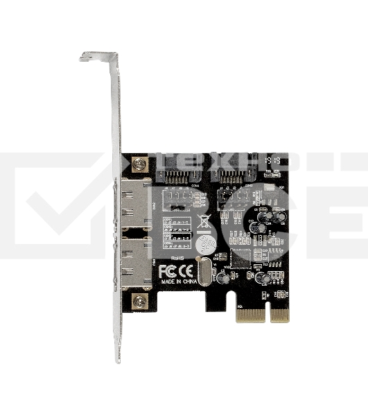 Контроллер ExeGate EXE-501 PCI-E 2.0, SATA3 6Gb/s, 2 int+2 ext (OEM)