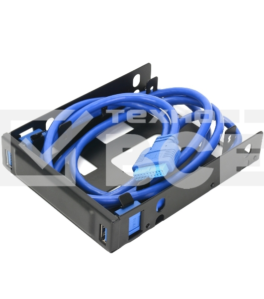 Панель с двумя портами USB 3.0 в слот 3.5 компьютерного корпуса и слот 2*2.5 CMU3-B3