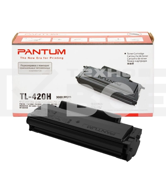 Картридж лазерный Pantum TL-420H/HP черный для P3010D, P3010DW, P3300DN, P3300DW, M6700D, M6700DW, M7100DN, M7100DW, M6800FDW, M7200FD, M7200FDN, M7200FDW 3000 стр.