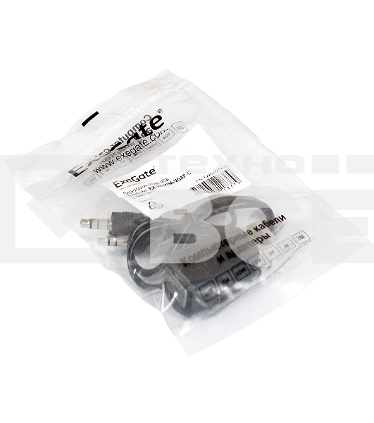 Переходник  Exegate EX284927RUS HDMI-VGA ExeGate EX-HDMIM-VGAF-C (19M/15F)