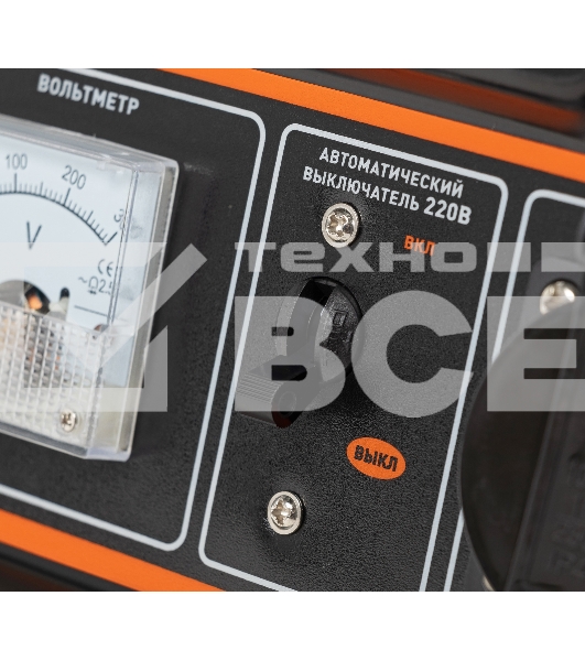 Электрогенератор бензиновый Carver PPG- 2500А, 2.3 кВт, 67 дБ, 40 кг