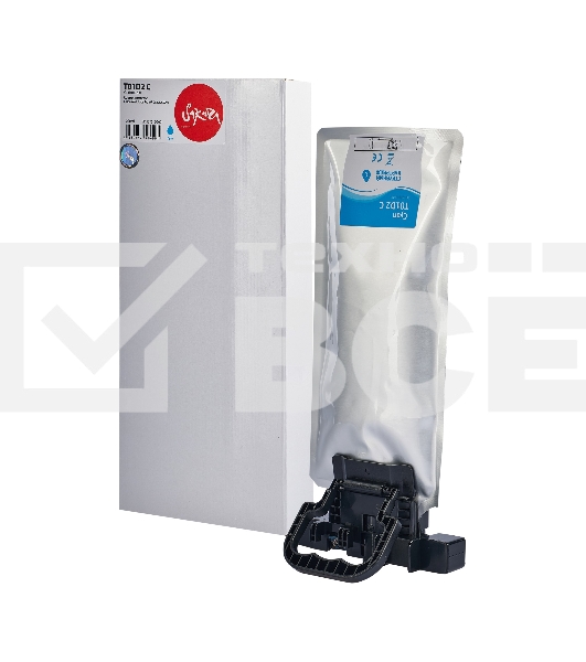 Контейнер с чернилами Sakura C13T01D200 (T01D2 C) для Epson, голубой, 20000 к., 220 мл.