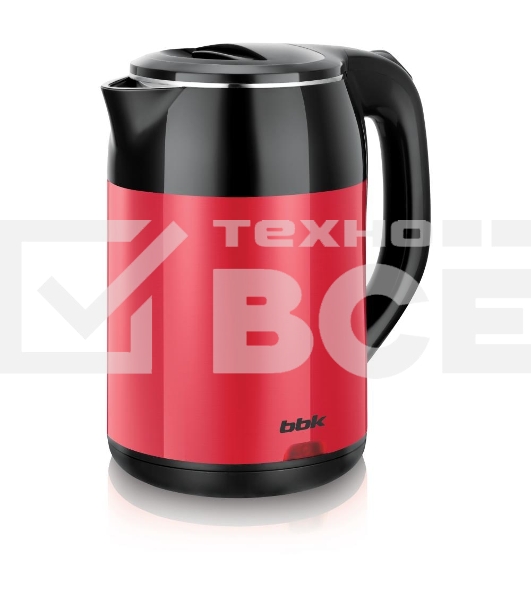 Чайник электрический BBK EK1709P черный/красный
