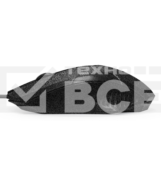 Мышь проводная ExeGate SH-9025L OEM черный, 1000 dpi, USB, кнопки - 3