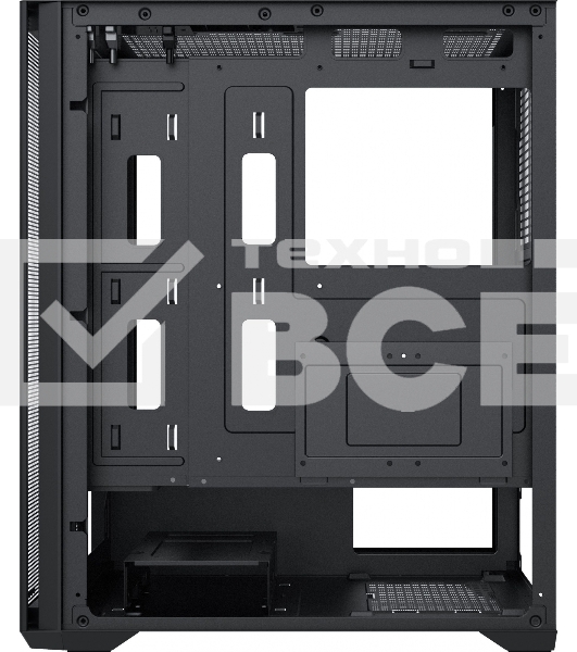 Компьютерный корпус Aerocool / Formula Air Power G5 черный без БП ATX 1x120mm 1xUSB3.0 1xUSB3.1 audio bott PSU