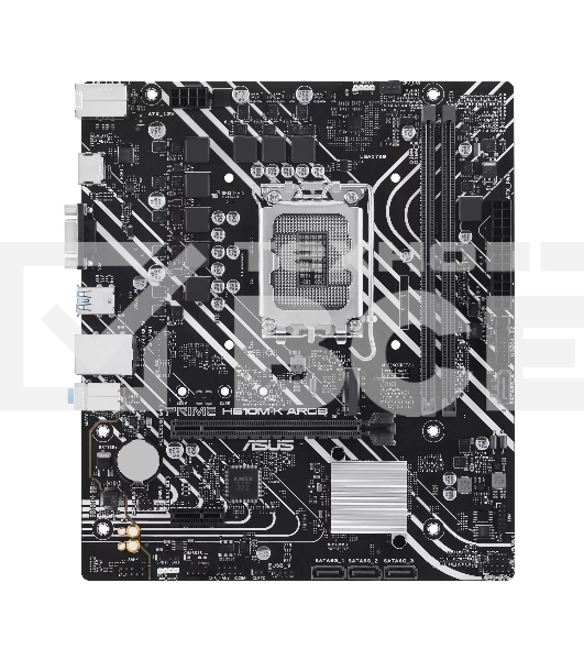 Материнская плата ASUS PRIME H610M-K ARGB, LGA1700, Intel H610, 2xDDR5, 4xSATA, 1xM.2, 1xPCIe 4.0 x16, 1xPCIe 3.0 x1, 1xVGA, 1xHDMI, 1x1Gb LAN, 2xUSB-A 5Gbps, 4xUSB-A 2.0, 3x3.5 мм, 7.1, mATX