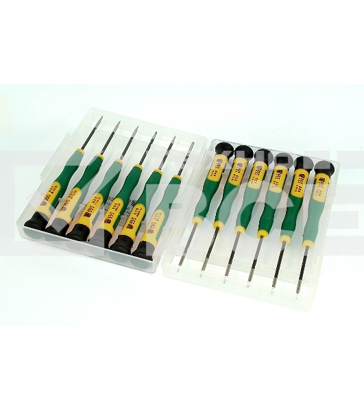 Набор отверток Best BST-666 12 в 1 зеленый