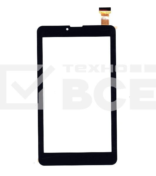 Сенсорное стекло (тачскрин) ZYD070-262-FPC-V02, черное