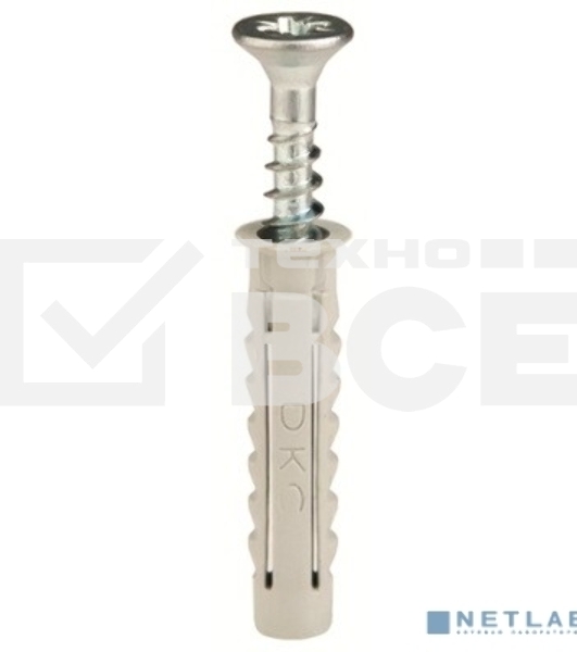 Винт М4х30 с дюбелем V5 (уп. 100 шт) ДКС CM06521