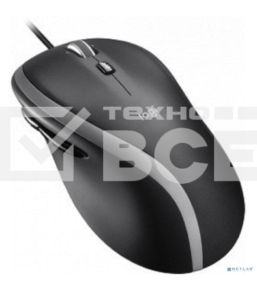 Мышь проводная Logitech M500S черный, 4000 dpi, USB, кнопки - 7