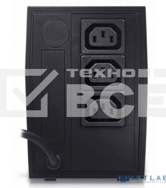 Источник бесперебойного питания Powercom Raptor RPT-800A 480Вт 800ВА черный