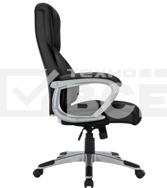 Кресло для руководителя Chairman CH665 экокожа, черный (7145943)