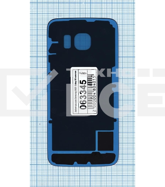 Задняя крышка для Samsung G925  Galaxy S6 Edge золотая